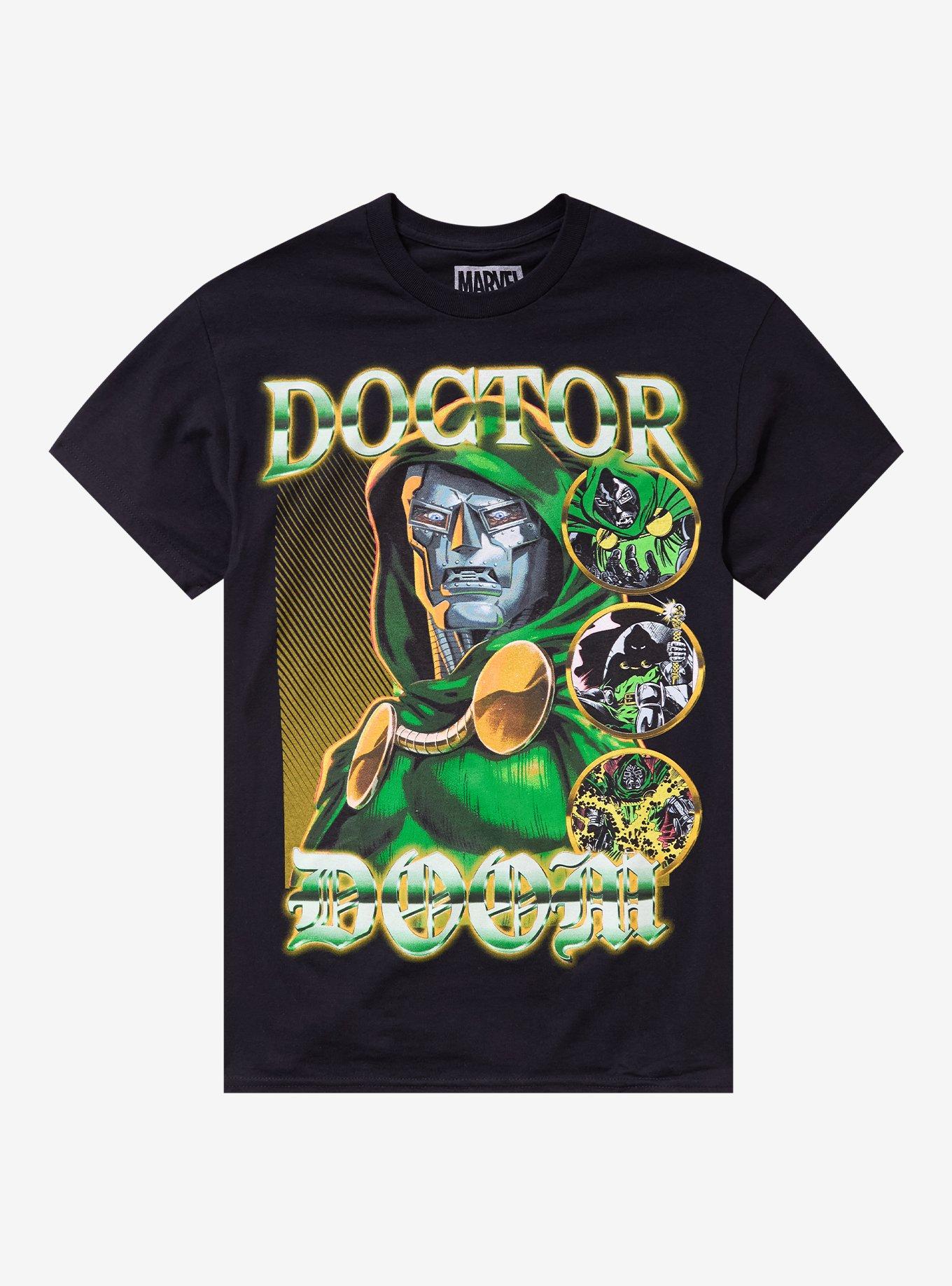 Marvel The Fantastic Four Doctor Doom Collage T-Shirt T-Shirt – Vintage Style Artwork | Must-Have Style