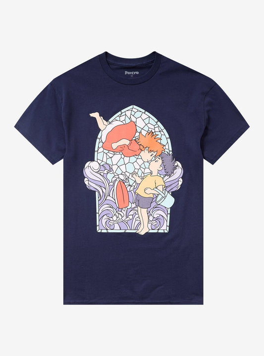 Studio Ghibli® Ponyo Duo Stained Glass T-Shirt