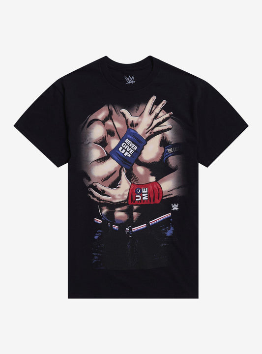 WWE John Cena Chest Never Give Up TShirt Graphic Tee | Graphic Tee | Unisex Shirt | Top Trending Fashion