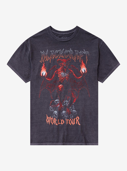 Blackcraft World Tour T-shirt | Trendy Graphic Tee | Casual Unisex T-shirt