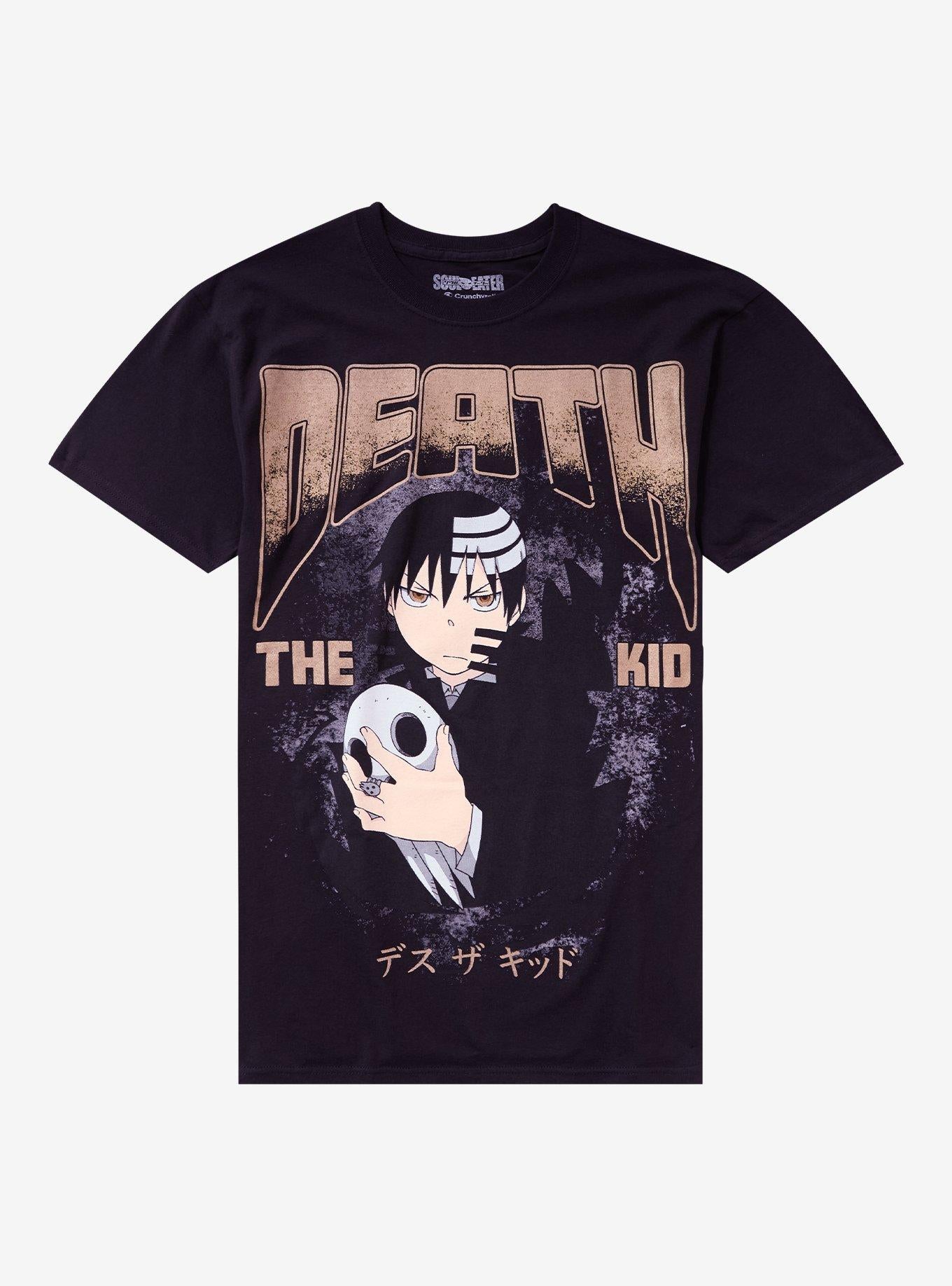 Soul Eater Death The Kid Name Portrait T-Shirt