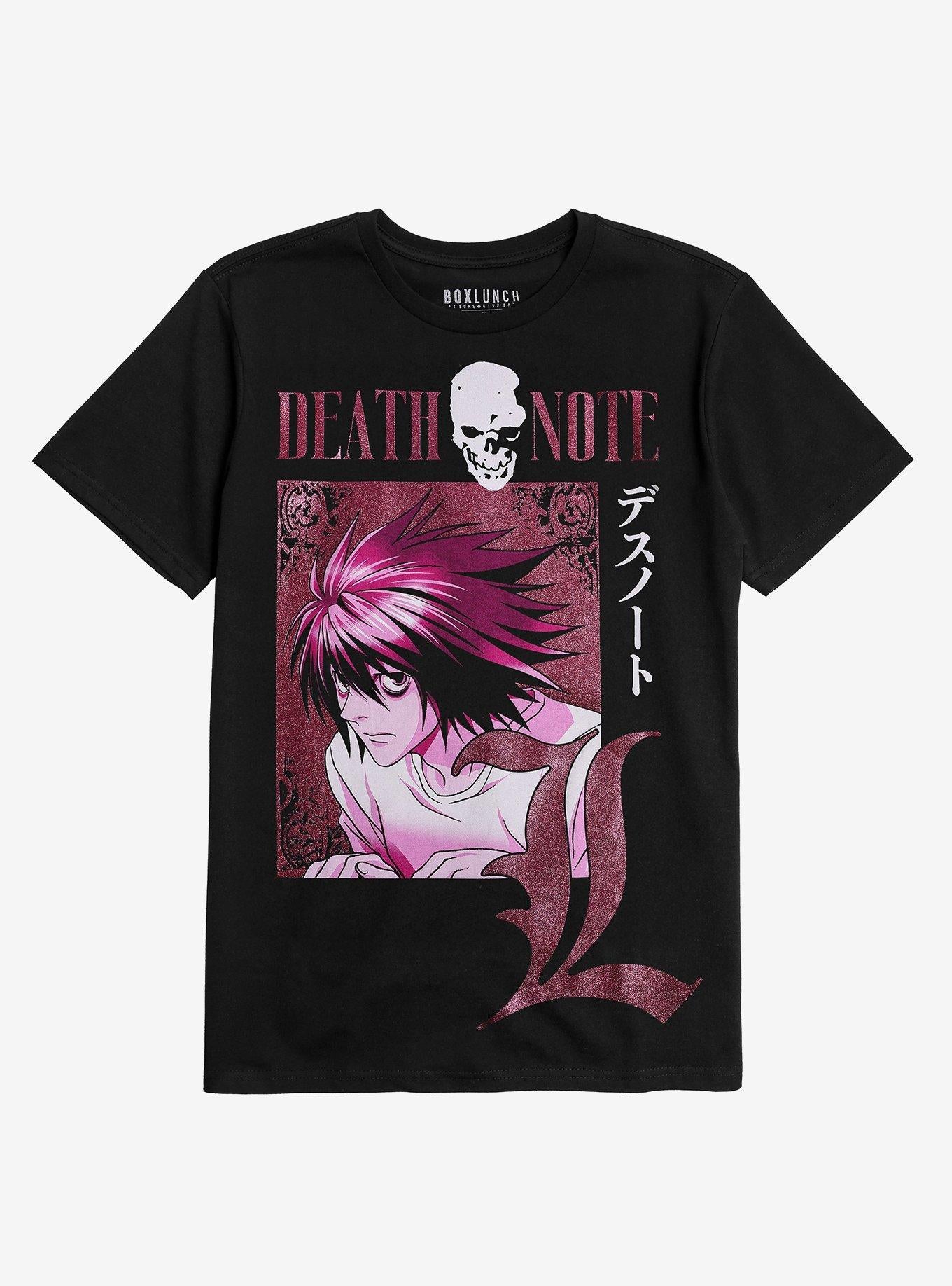 Death Note L Portrait T-Shirt