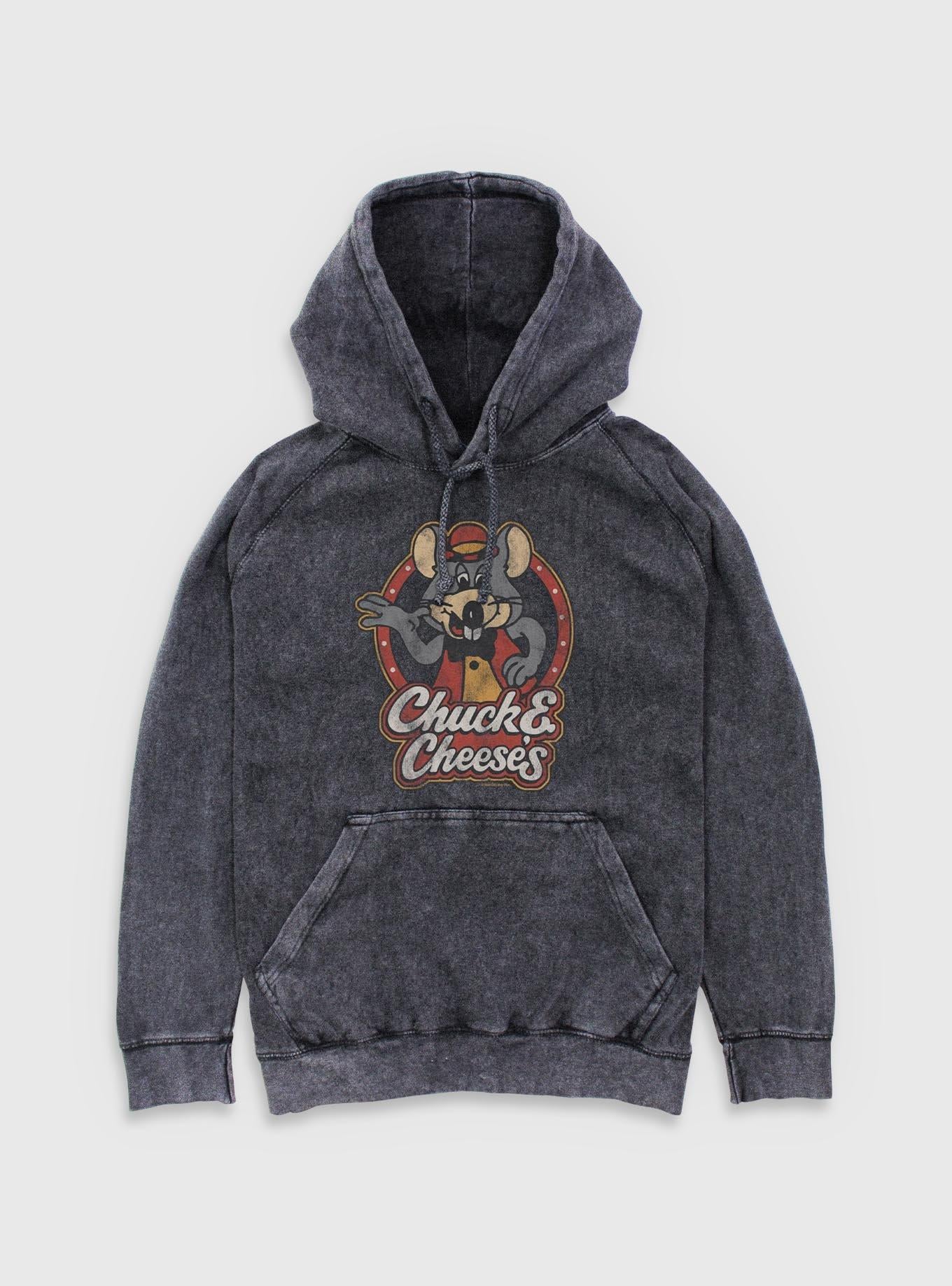 Chuck E Cheese OG Chuck Mineral Wash Hoodie