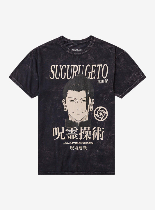 Jujutsu Kaisen Suguru Geto Dark Wash T-Shirt