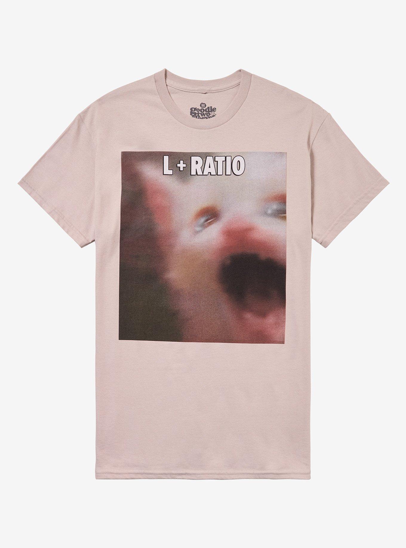 Cat L Ratio T-Shirt By Goodie Two Sleeves