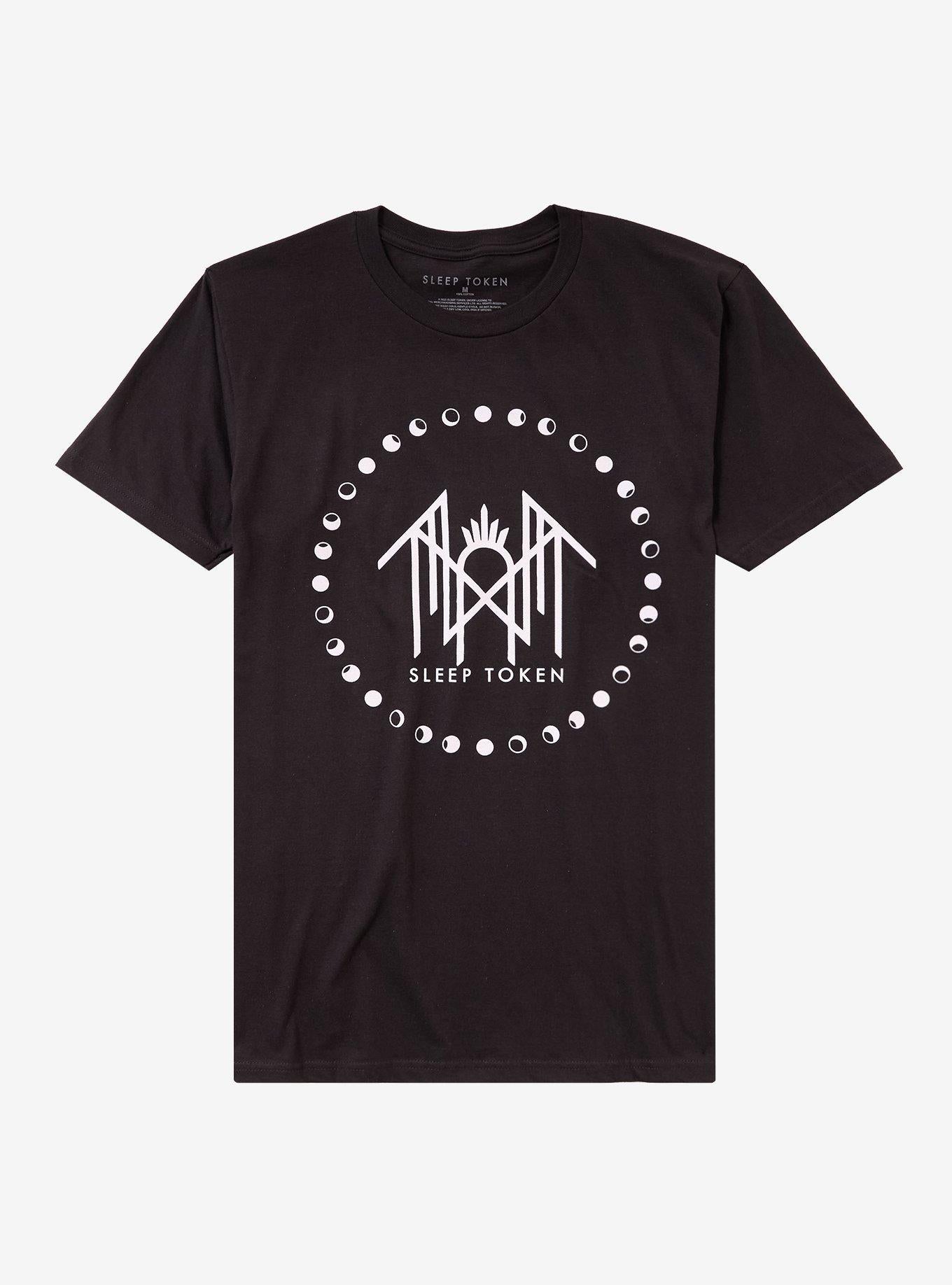 Sleep Token Moon Phases Logo TShirt Graphic Tee | Graphic Tee | Unisex Shirt | Soft Comfortable Wear