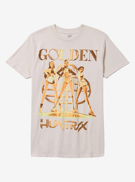 KPop Demon Hunters Huntrix Golden Tour T-Shirt