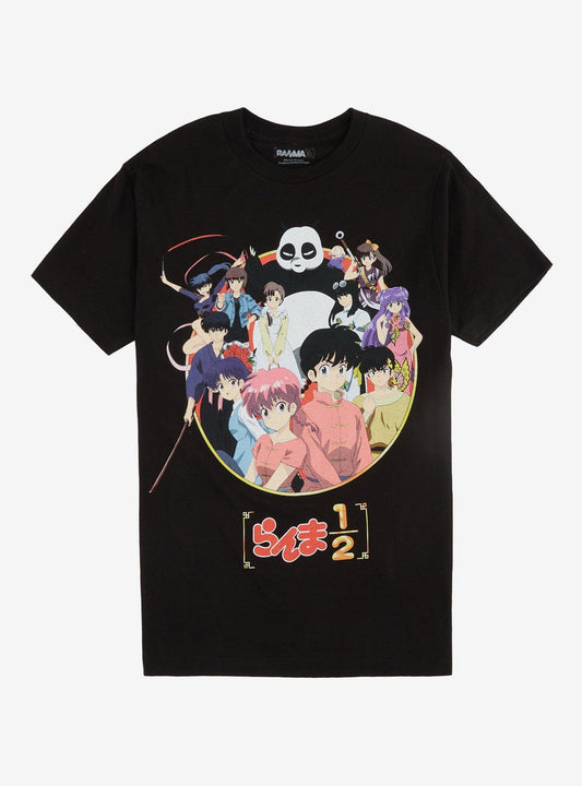Ranma 12 Group TShirt Graphic Tee | Graphic Tee | Unisex Shirt | Top Trending Fashion