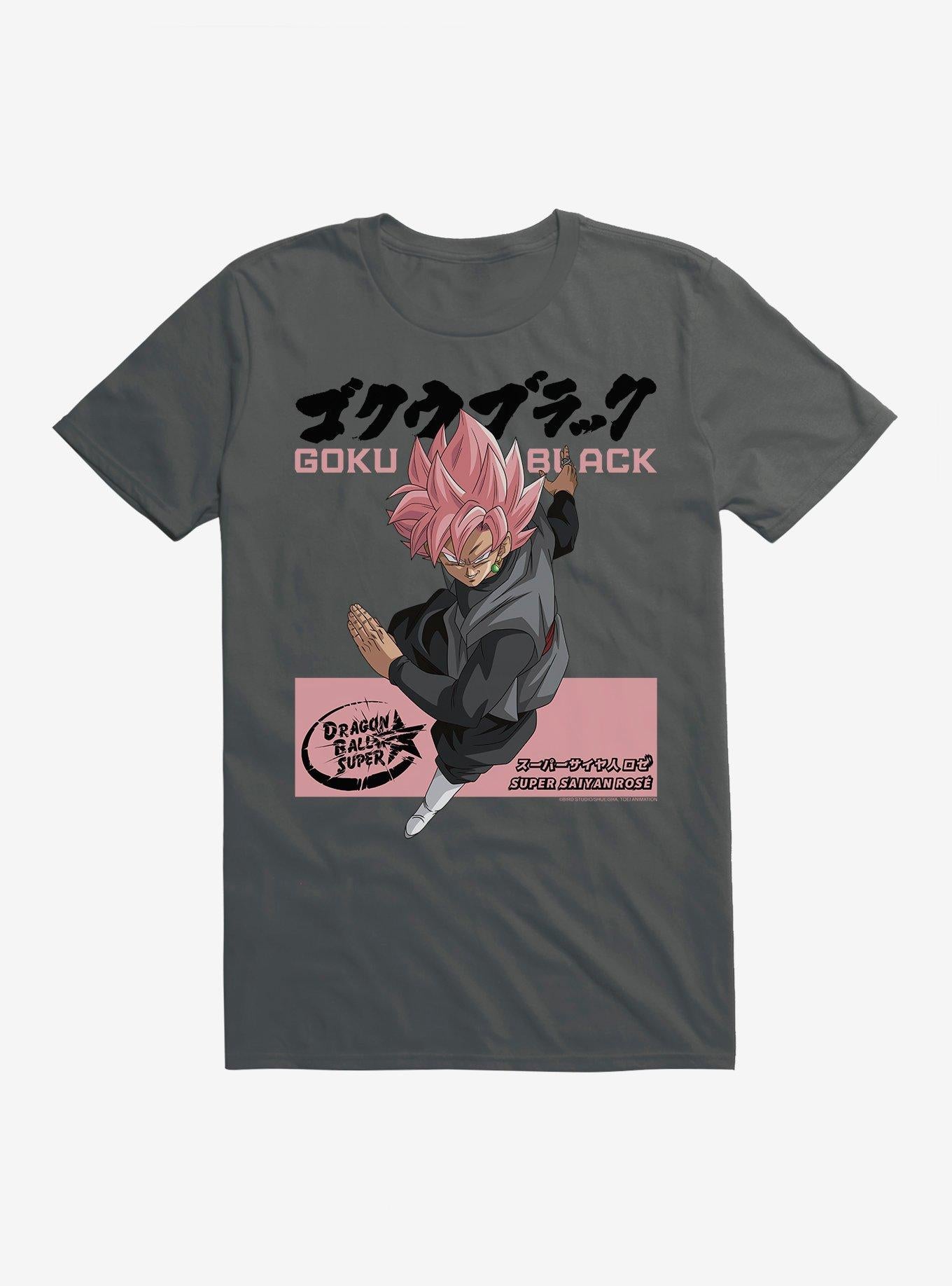 Dragon Ball Super Goku Black Super Saiyan Rose T-Shirt