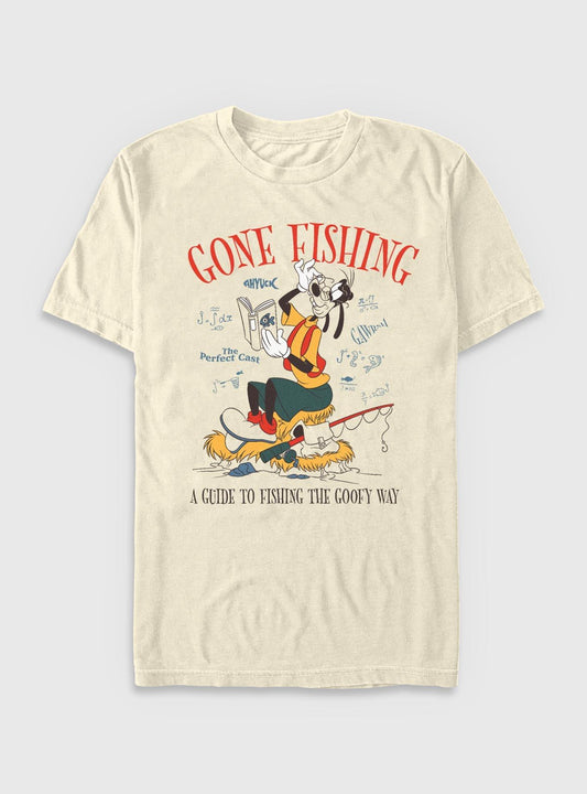 Disney Goofy Gone Fishing T-Shirt T-Shirt – Top Trending Graphic | Great Gift for Fans