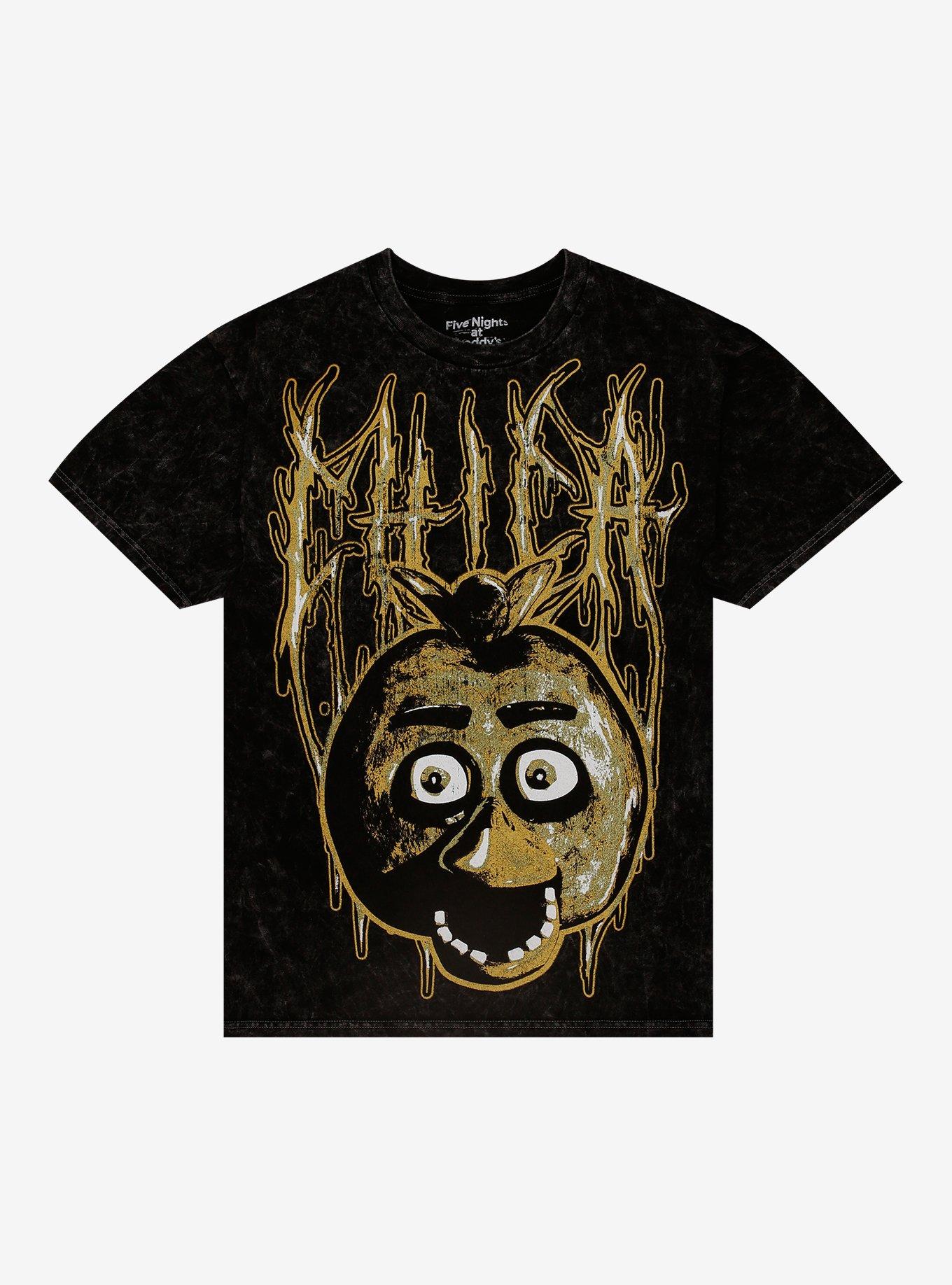 Five Nights At Freddys Chica Metal TShirt Graphic Tee | Graphic Tee | Unisex Shirt | Best-Selling Design
