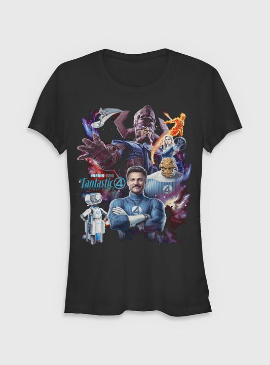 Marvel The Fantastic Four First Steps Fantastic Space Flight Girls T-Shirt T-Shirt – Top Trending Graphic | Great Gift for Fans
