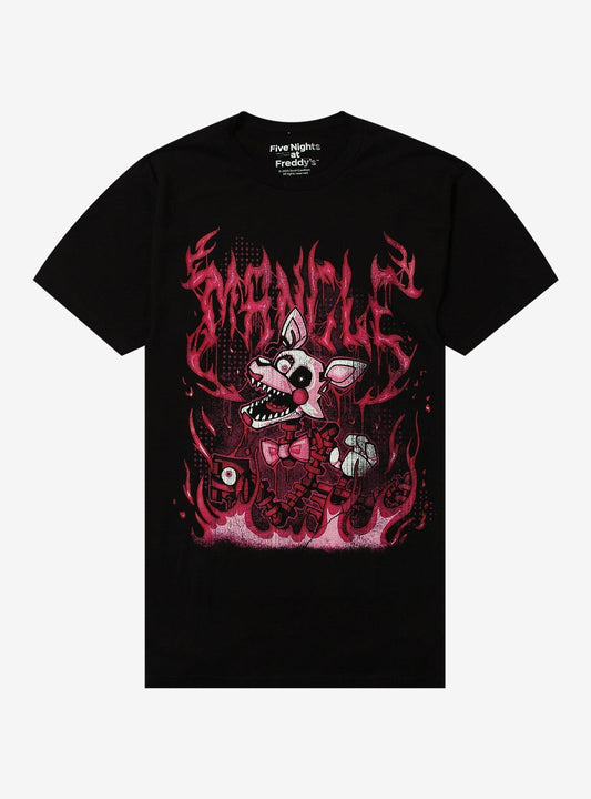 Five Nights At Freddys Mangle Flames TShirt Graphic Tee | Graphic Tee | Unisex Shirt | Top Trending Fashion