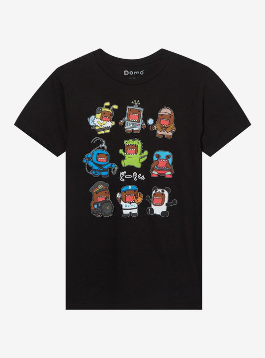 Domo Halloween Costume Grid T-Shirt