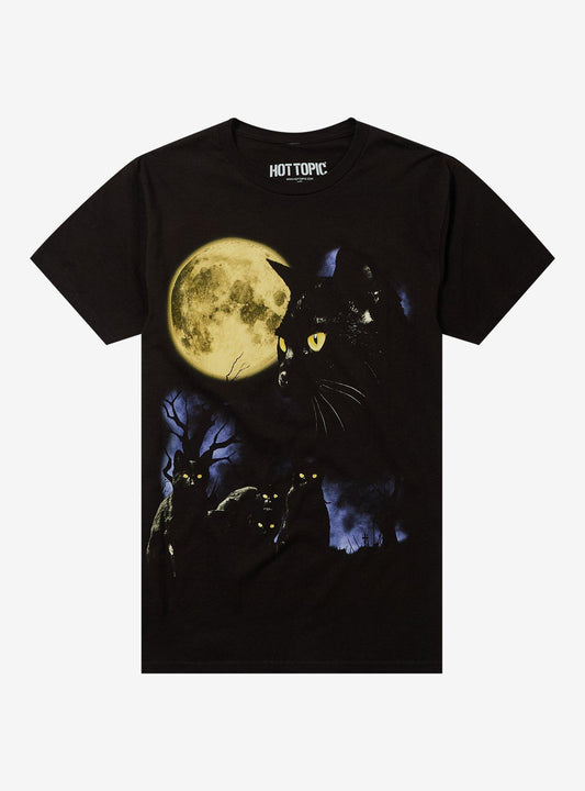 Black Cat Collage TShirt Graphic Tee | Graphic Tee | Unisex Shirt | Perfect Gift for Fans