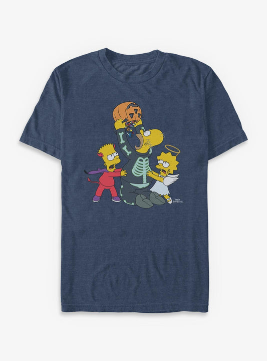 The Simpsons Halloween Candy Fight T-Shirt