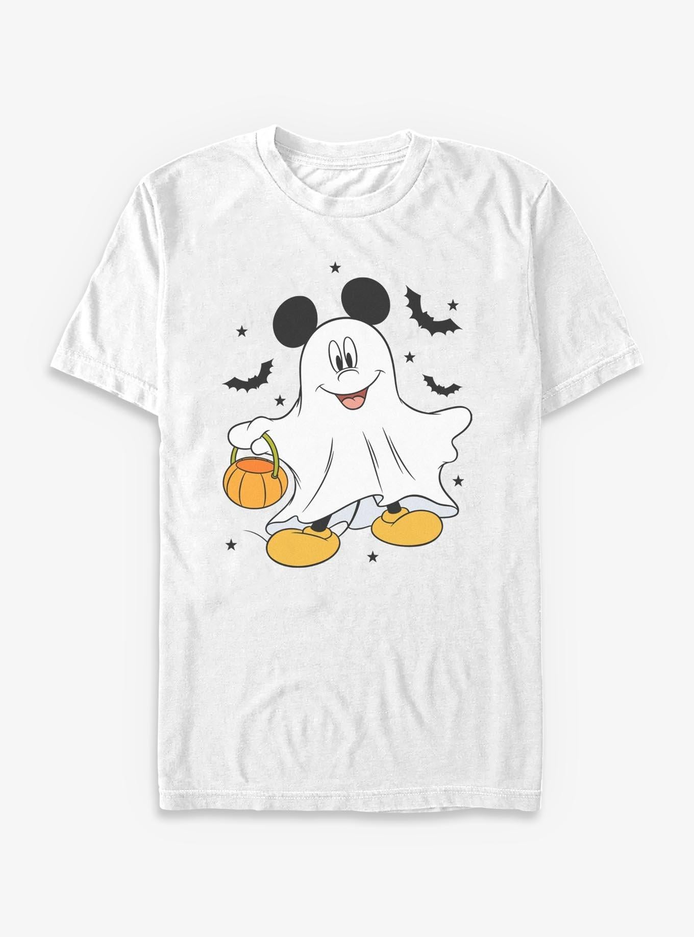 Disney Mickey Mouse Spooky Ghost Mickey T-Shirt
