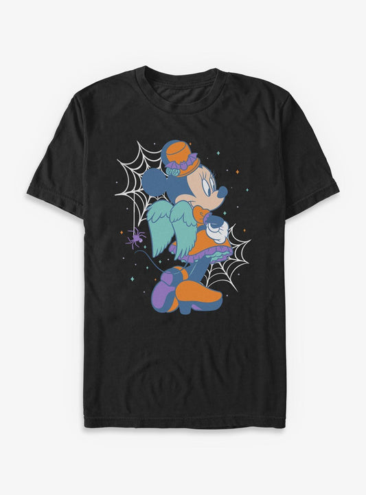 Disney Minnie Mouse Halloween Webs T-Shirt