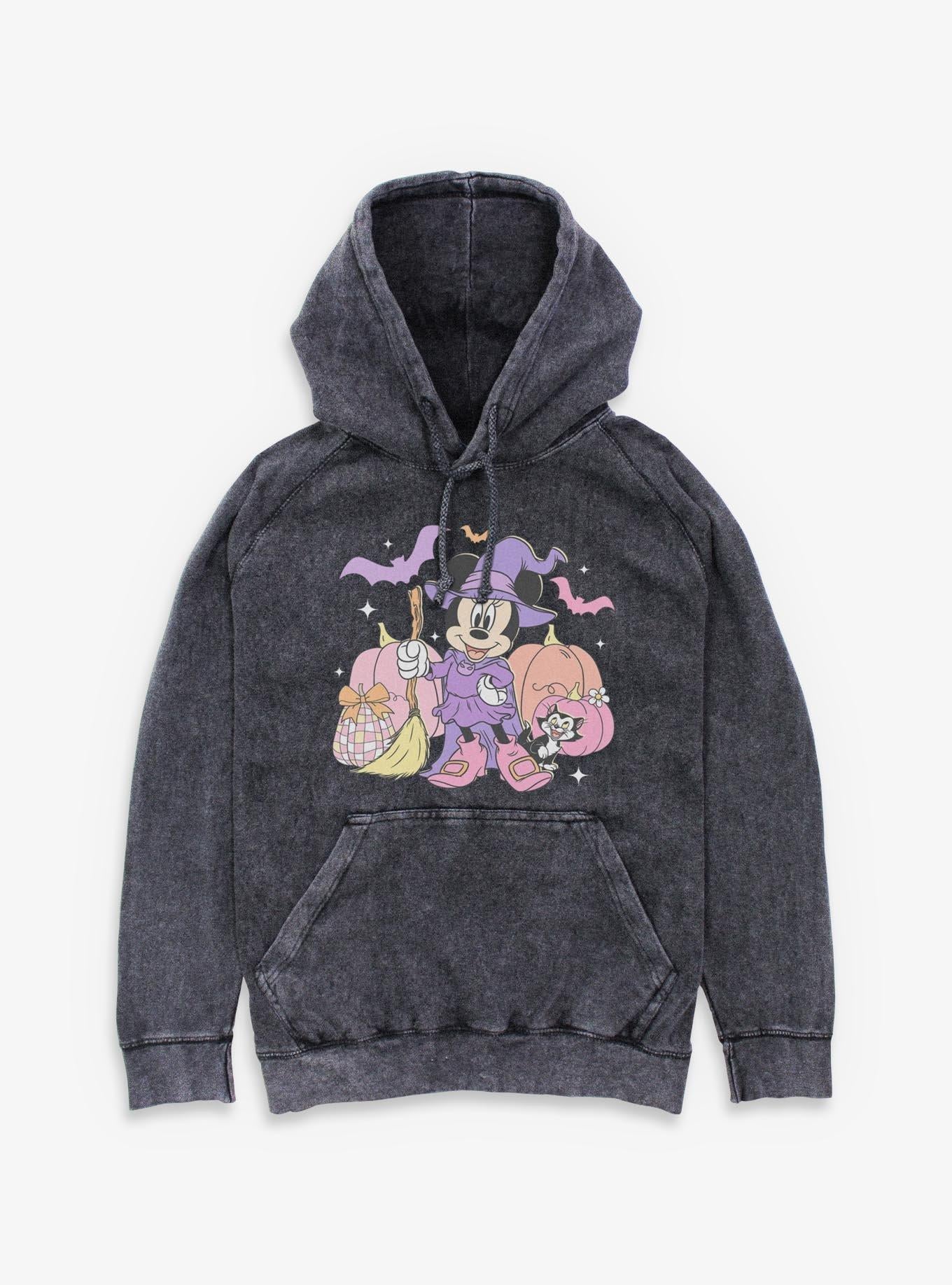 Disney Minnie Mouse Spooky Cutie Mineral Wash Hoodie