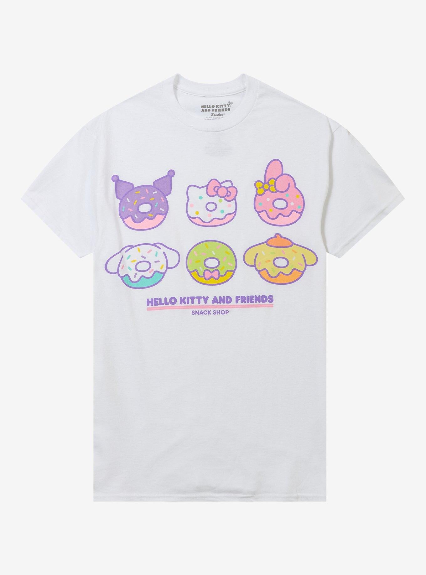 Hello Kitty And Friends Donut Snack Shop T-Shirt