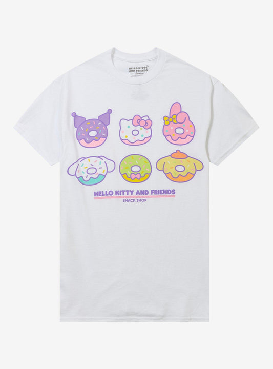 Hello Kitty And Friends Donut Snack Shop T-Shirt
