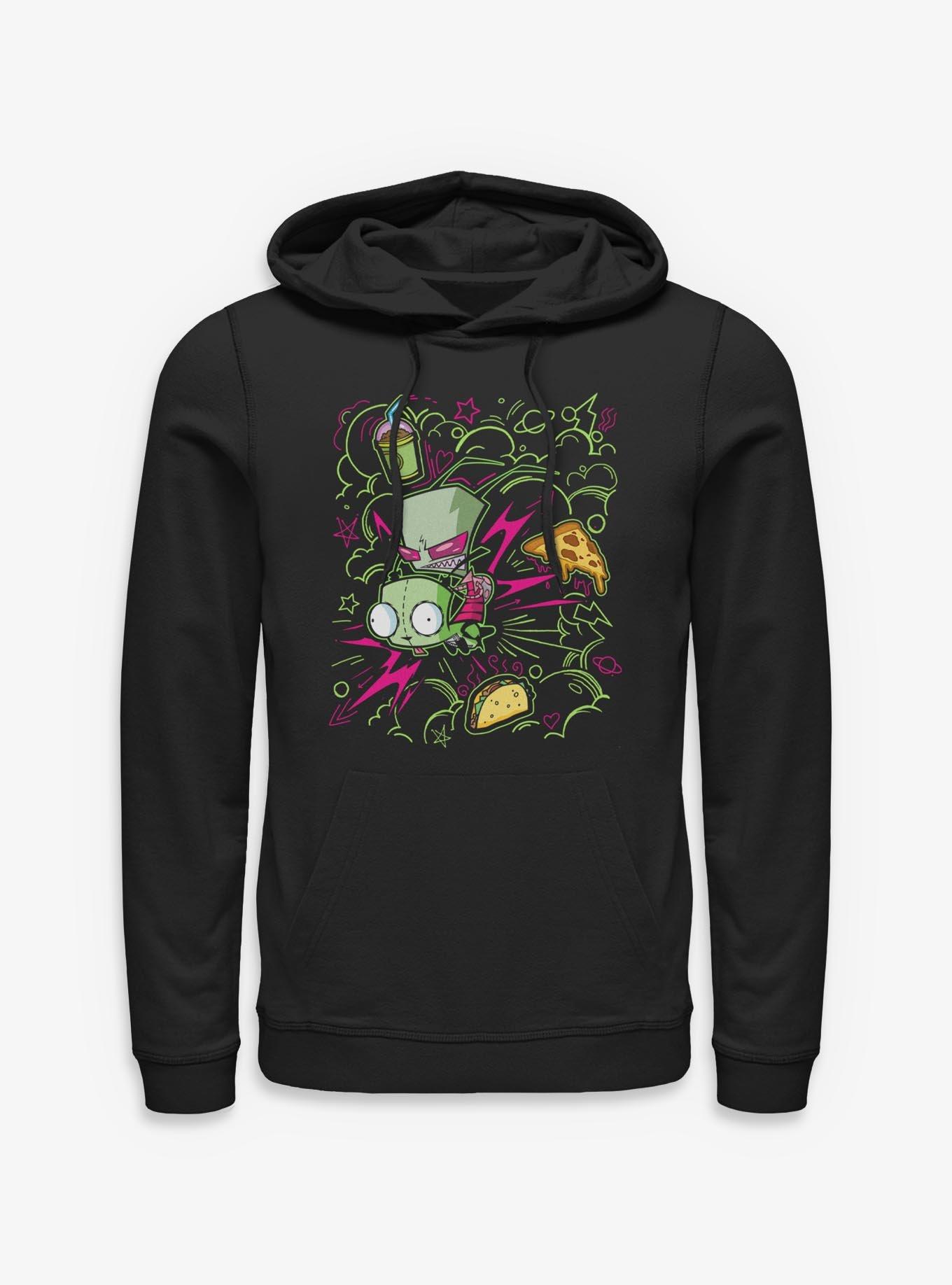 Invader ZIM Doodle Zim Hoodie