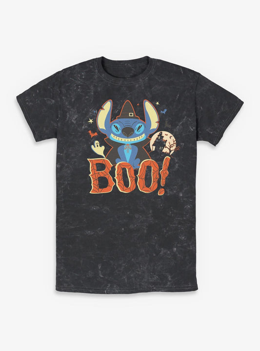 Disney Lilo & Stitch Halloween Witch Costume Mineral Wash T-Shirt
