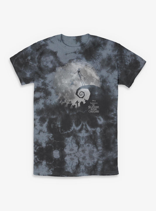 Disney The Nightmare Before Christmas The Nightmare Moon Tie-Dye T-Shirt