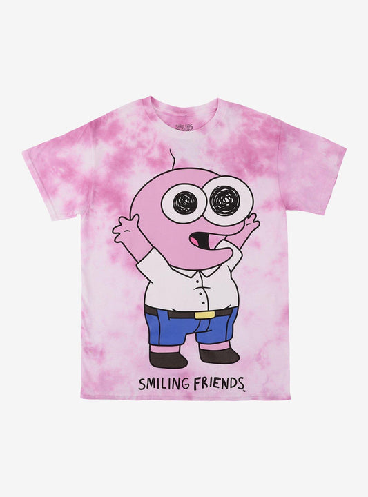 Smiling Friends Pim Pink TieDye TShirt Graphic Tee | Graphic Tee | Unisex Shirt | Top Trending Fashion