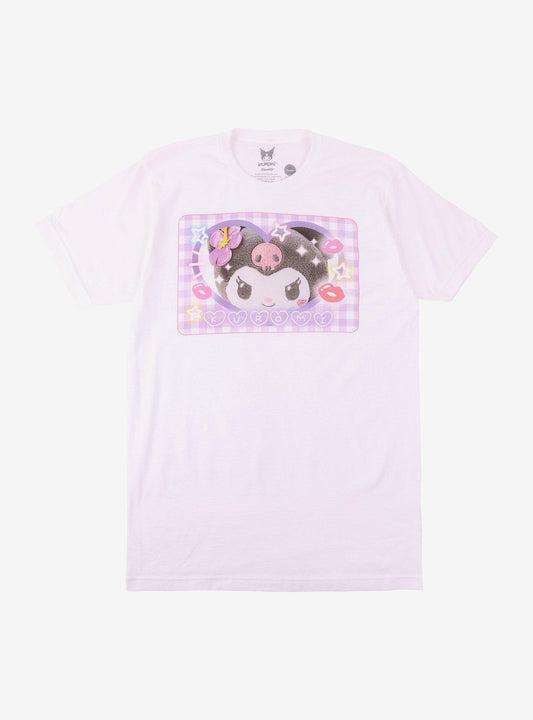Kuromi Kawaii Kogyaru Panel TShirt Graphic Tee | Graphic Tee | Unisex Shirt | Best-Selling Design