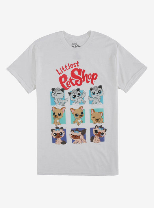 Littlest Pet Shop Animal Grid TShirt Graphic Tee | Graphic Tee | Unisex Shirt | High-Quality Print