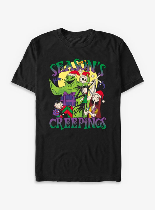 Disney The Nightmare Before Christmas Seasons Creepings TShirt T-Shirt | Holiday Edition | Limited Christmas Style