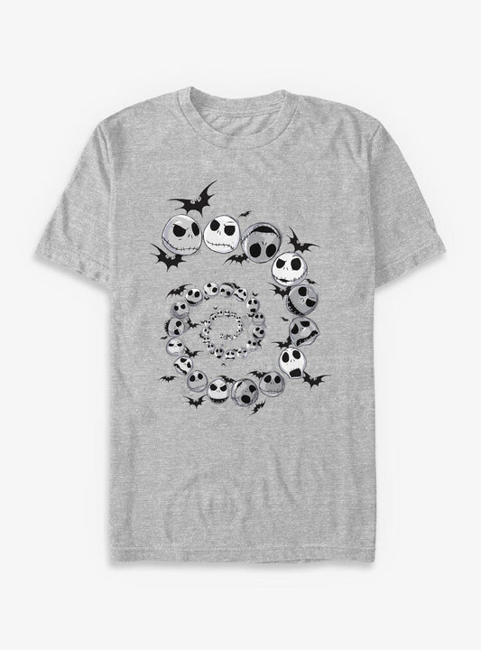 Disney The Nightmare Before Christmas Spiral Jack Head TShirt T-Shirt | Best-Selling Design | Limited Christmas Style