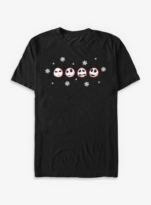 Disney The Nightmare Before Christmas Jack Emotions TShirt T-Shirt | High-Quality Print | Limited Christmas Style