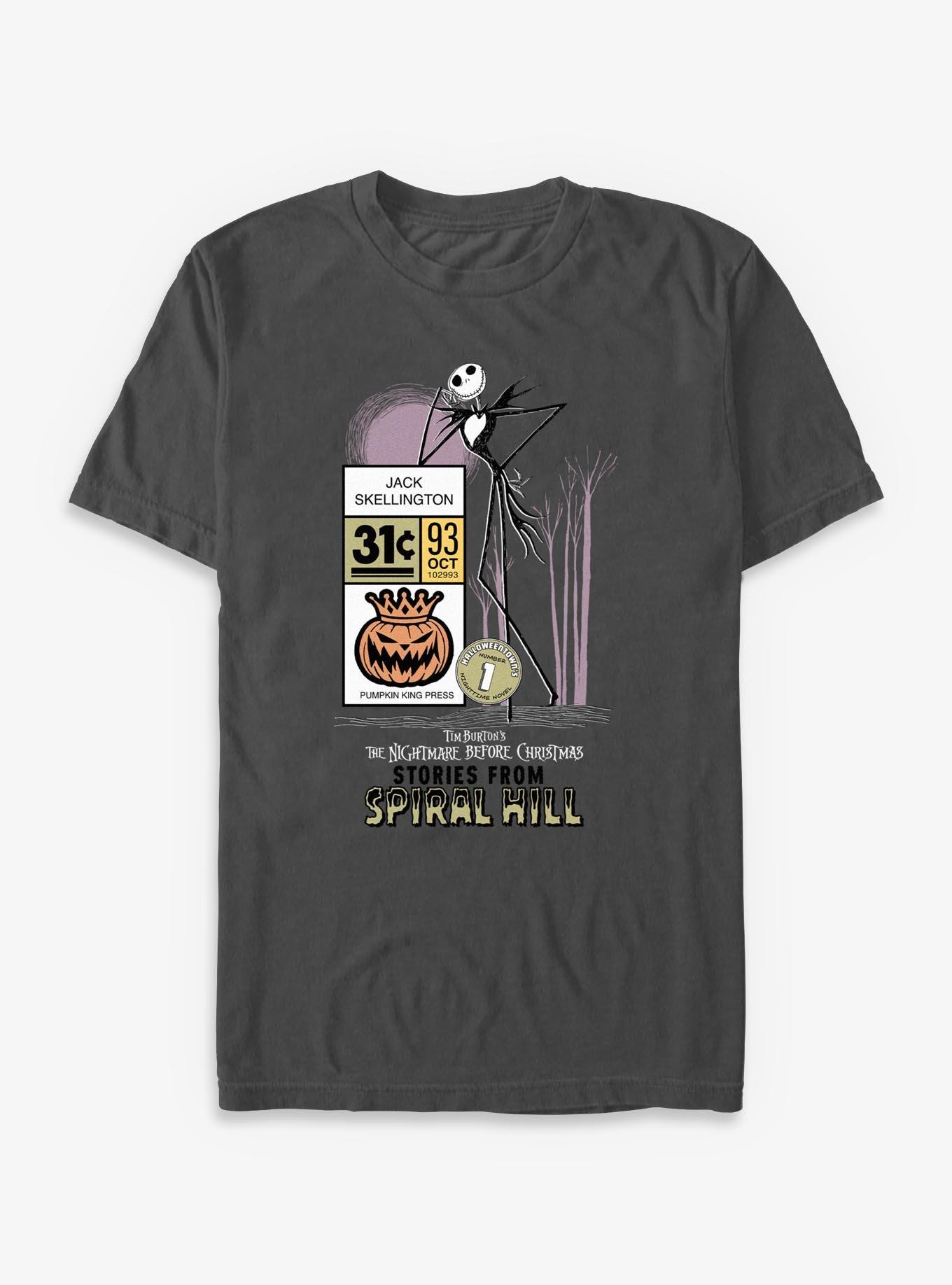 Disney The Nightmare Before Christmas King Press TShirt T-Shirt | Top Trending Graphic | Perfect For Daily Wear