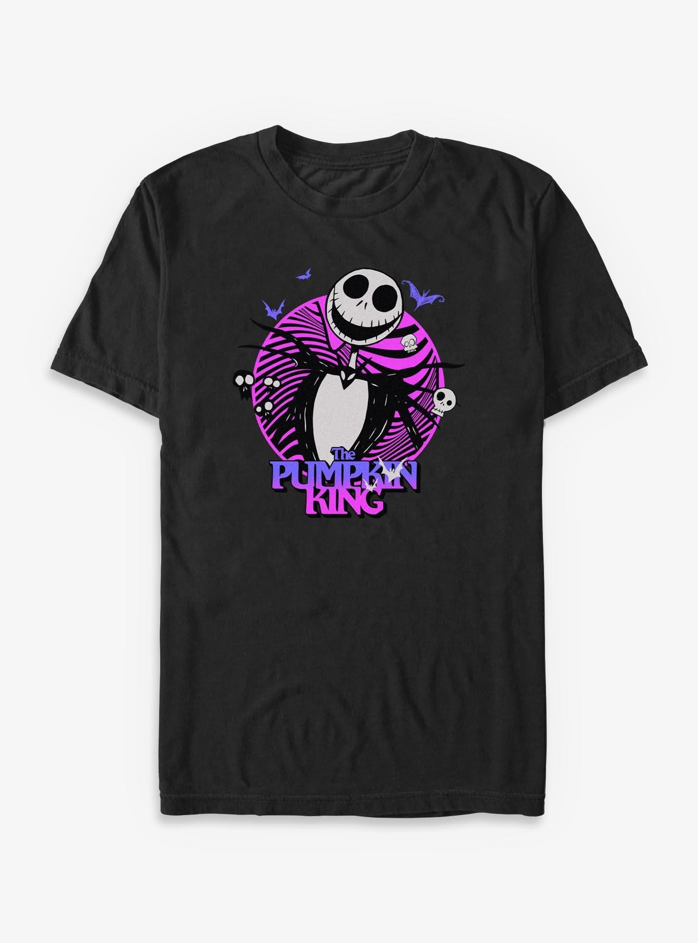 Disney The Nightmare Before Christmas Pumpkin King Jack TShirt T-Shirt | Fan Favorite Artwork | Trending Festive Apparel
