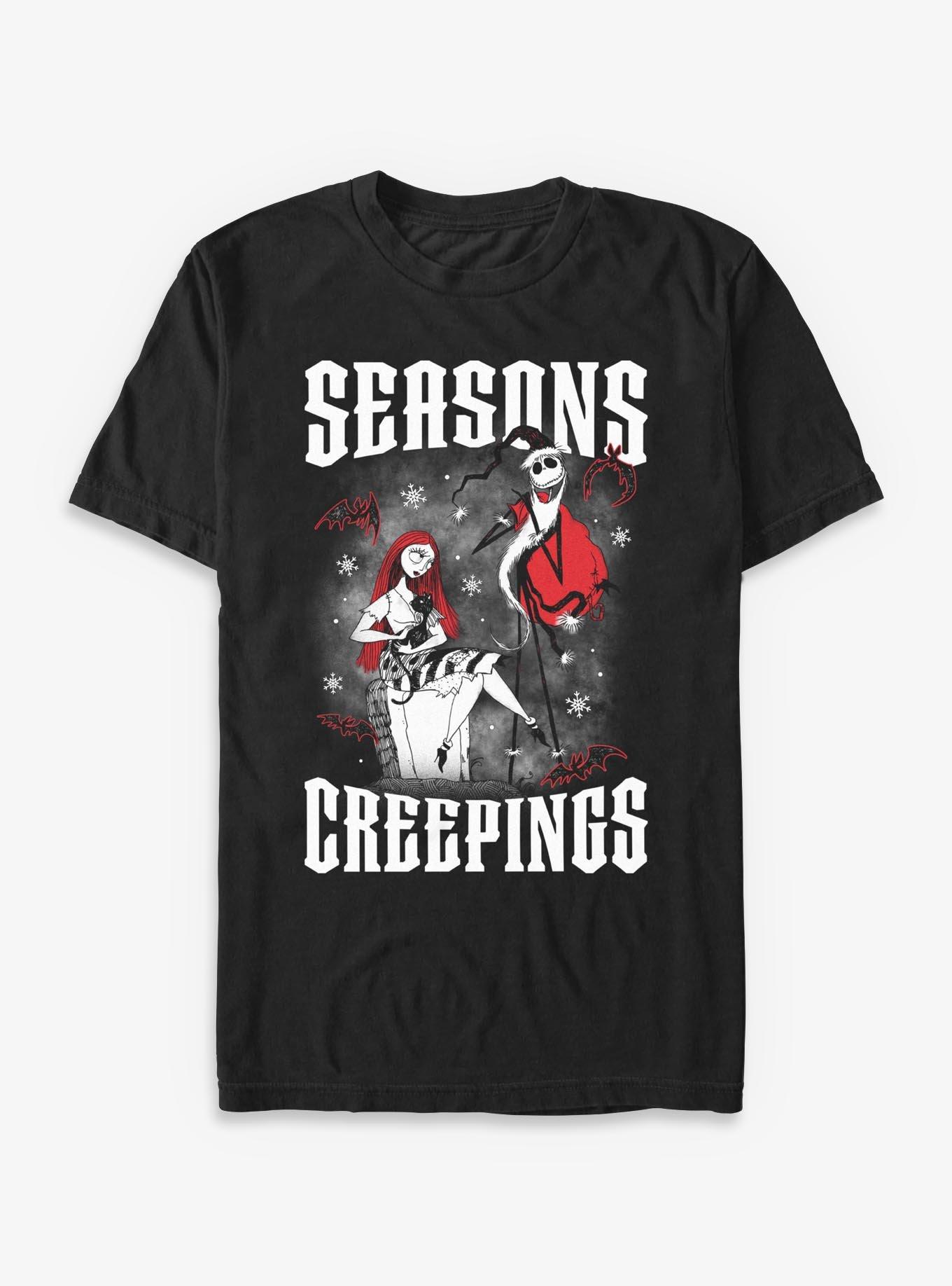 Disney The Nightmare Before Christmas Seasons Creepings TShirt T-Shirt | Fan Favorite Artwork | Great For Christmas Season