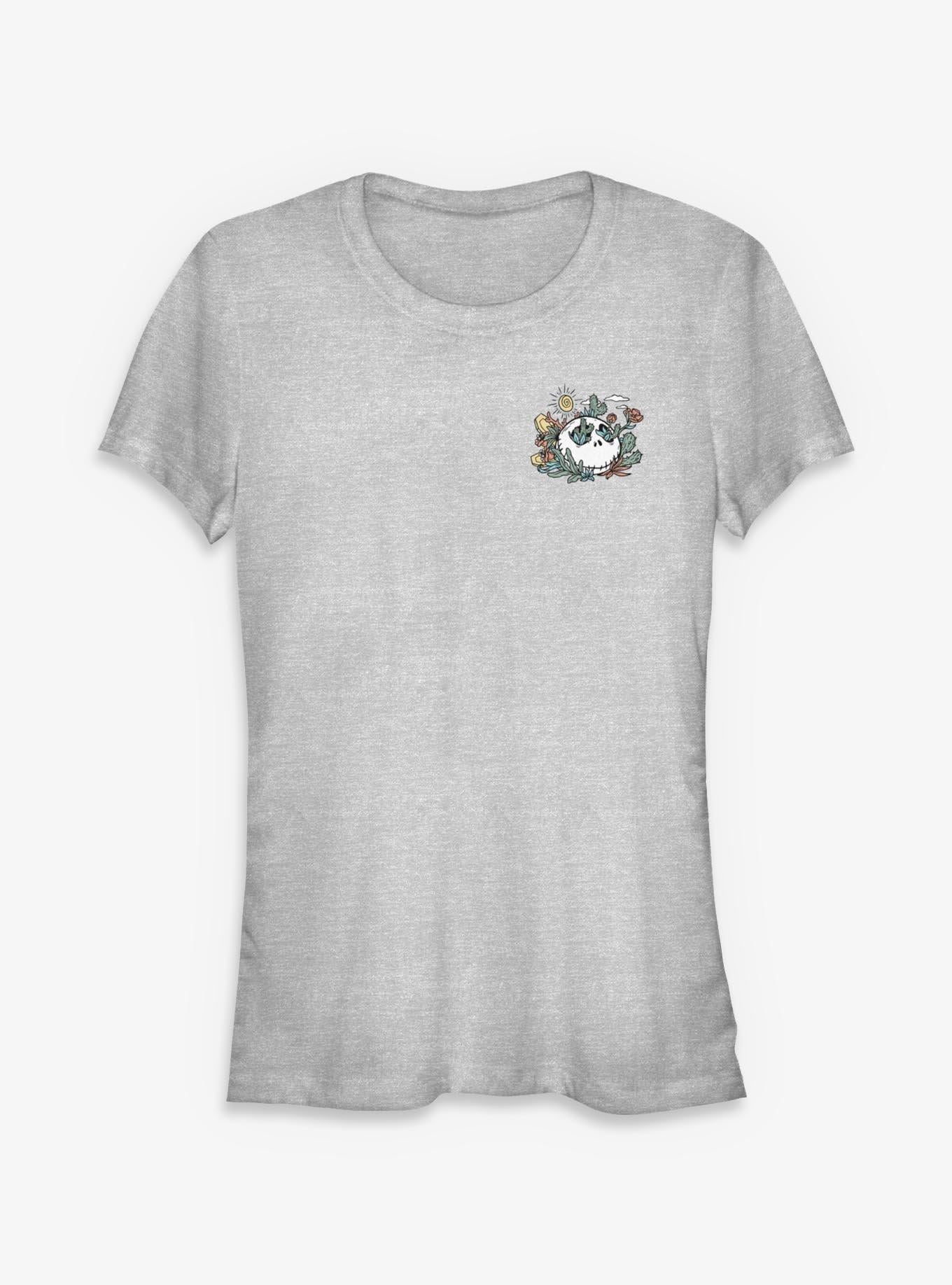 Disney The Nightmare Before Christmas Jack Death Valley Pocket Girls TShirt T-Shirt | Vintage Christmas Look | Perfect For Daily Wear