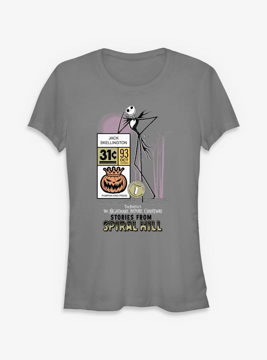 Disney The Nightmare Before Christmas King Press Girls TShirt T-Shirt | Premium Graphic | Top Pick For Gifting