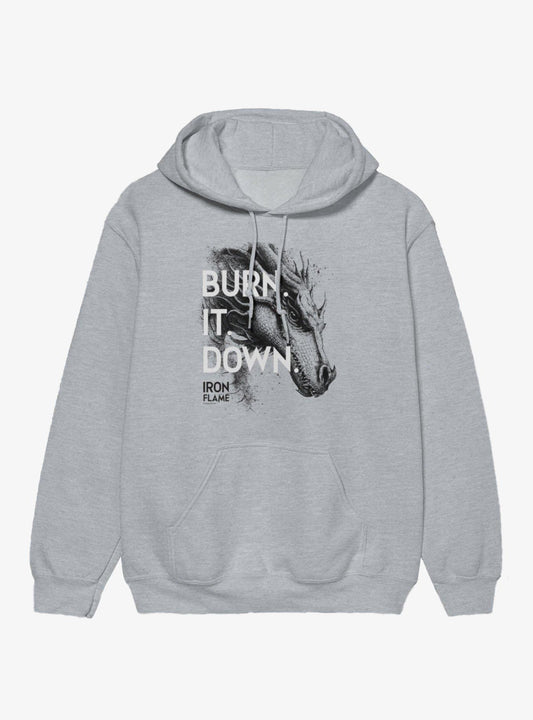 Iron Flame Dragon Burn It Down Hoodie Hot Topic Exclusive