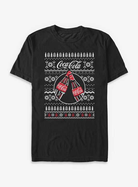 Coca-cola Ugly Sweater T-shirt | Trendy Graphic Tee | Casual Unisex T-shirt