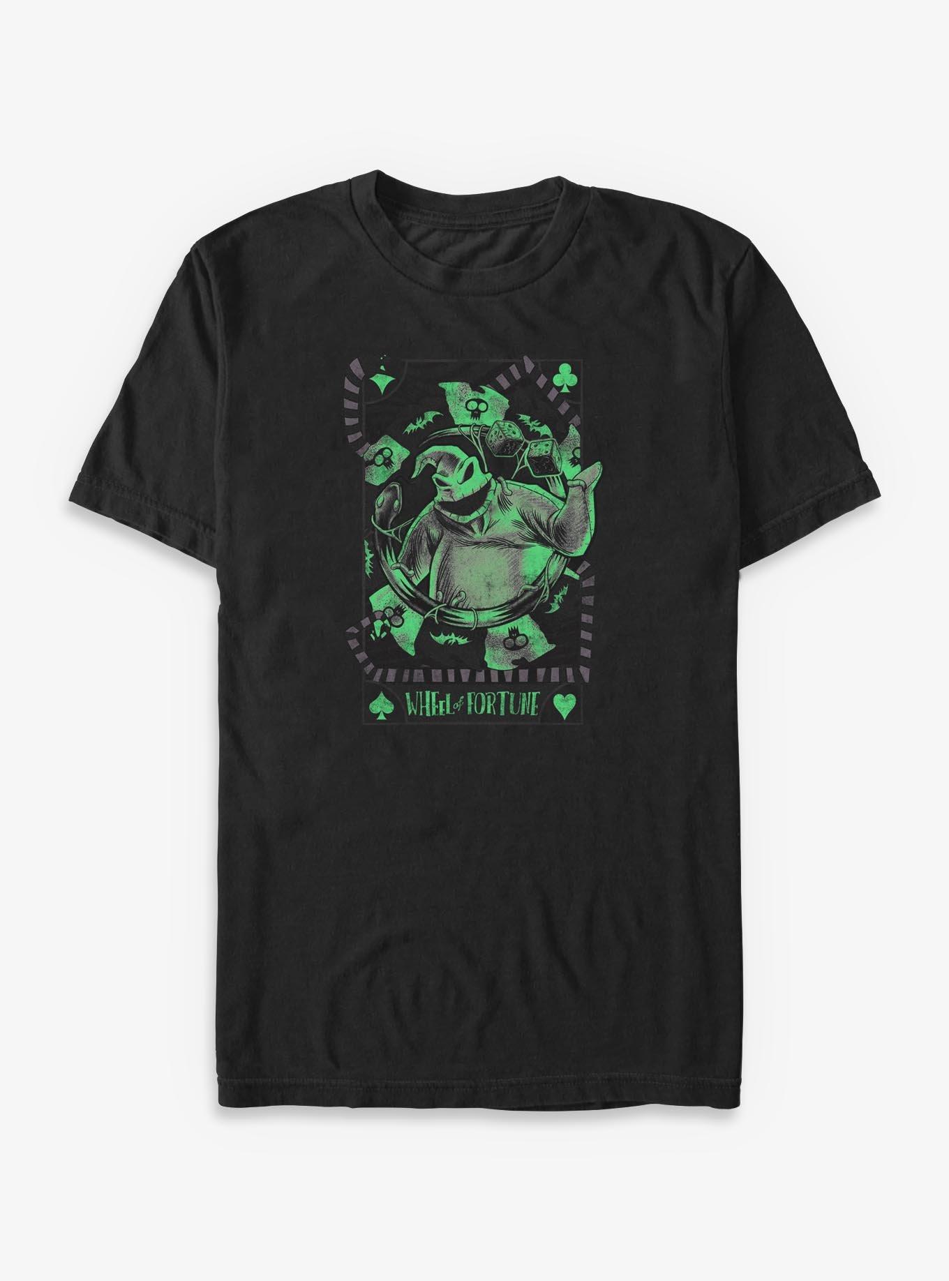 Disney The Nightmare Before Christmas Oogie Boogie Wheel Of Fortune Big Tall TShirt T-Shirt | Top Trending Graphic | Limited Christmas Style