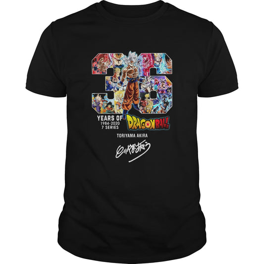 36 Years Of Dragonball 19842020 Toriyama Akira shirt