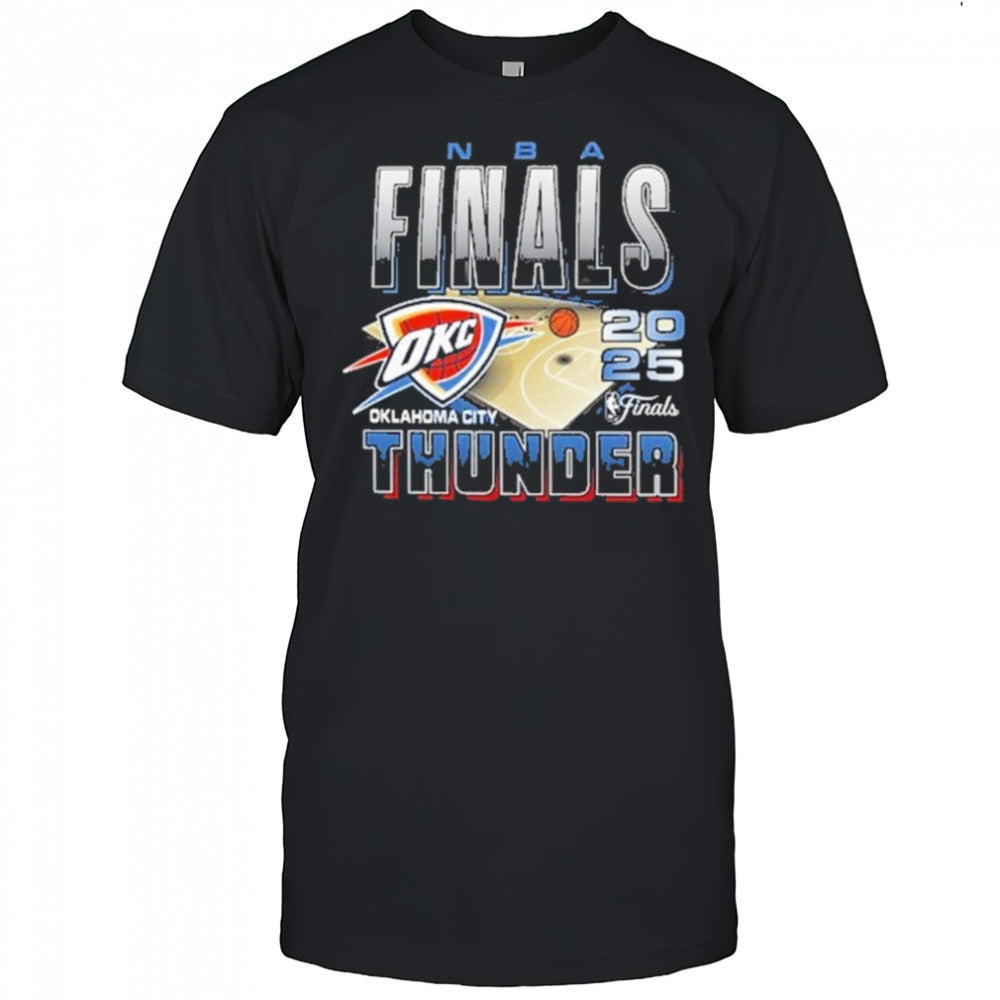 47 Oklahoma City Thunder BLACK 2025 Finals Participant Fashion T Shirt