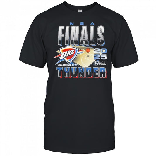 47 Oklahoma City Thunder BLACK 2025 Finals Participant Fashion T Shirt