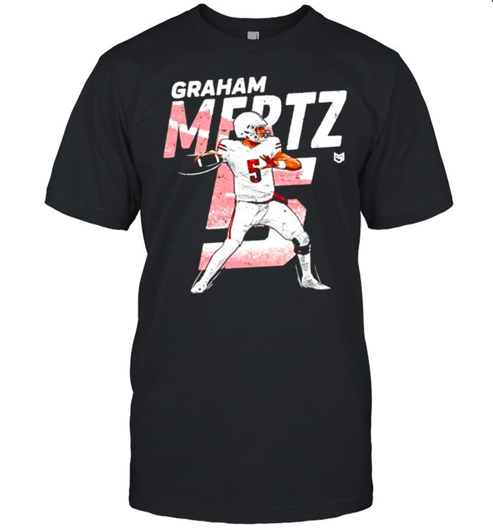 5 Graham Mertz Dash shirt