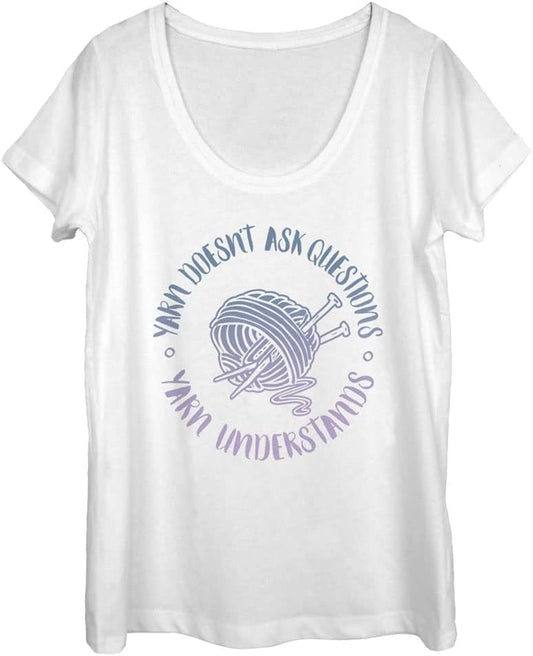 Fifth Sun Yarn Understands Women's Short Sleeve Tee Shirt