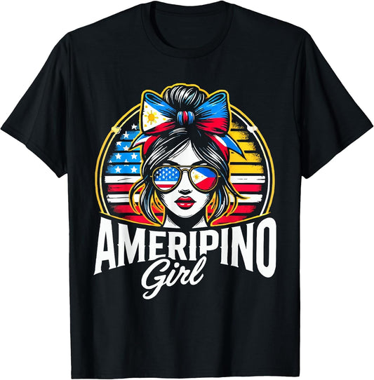 Half Filipino Half American Usa Flag Philippines America