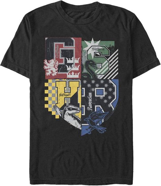 Harry Potter Mens House Crests