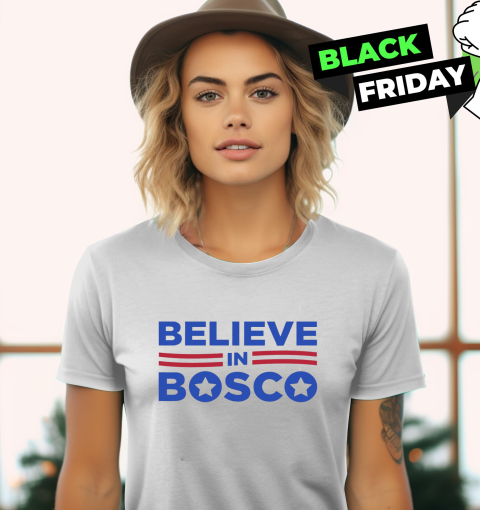 Believe In Bosco Football Women039S T Shirt
